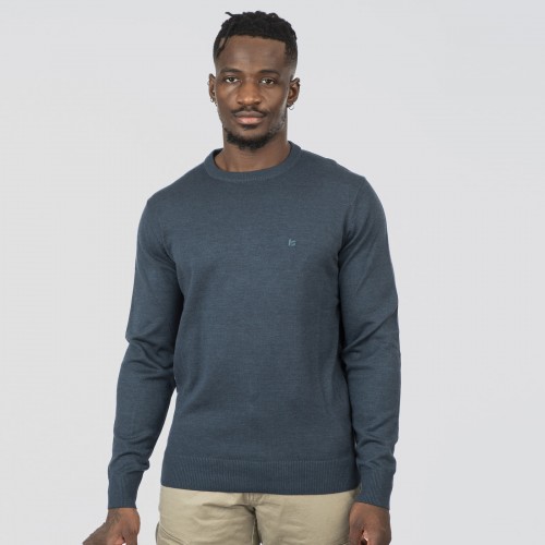 Πλεκτό Rebase 252RKNIT-8030 Teal Melange