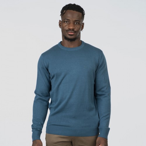 Πλεκτό Rebase 252RKNIT-8030 Petrol Melange