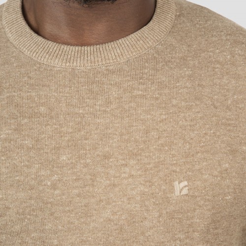 Πλεκτό Rebase 252RKNIT-8030 Beige Melange