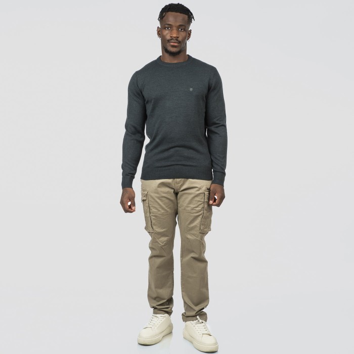 Πλεκτό Rebase 252RKNIT-8030 Forest Green Πλεκτά