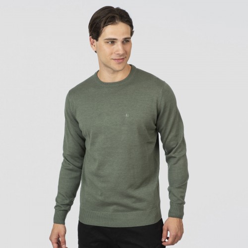 Πλεκτό Rebase 252RKNIT-8030 Moss Green