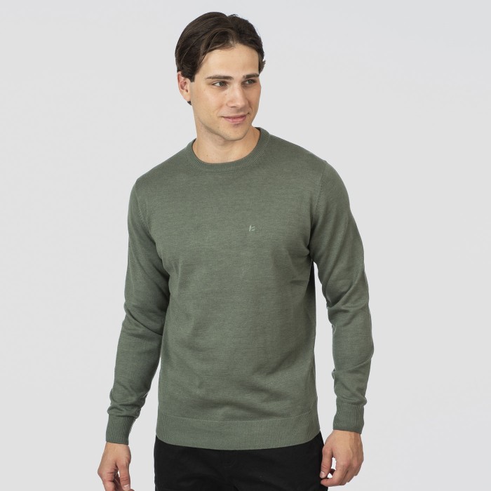 Πλεκτό Rebase 252RKNIT-8030 Moss Green Πλεκτά