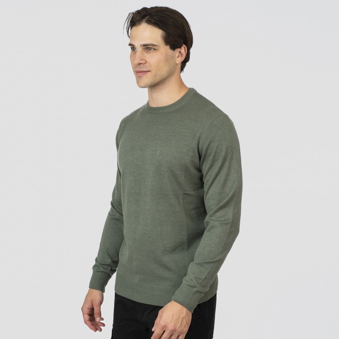 Πλεκτό Rebase 252RKNIT-8030 Moss Green Πλεκτά