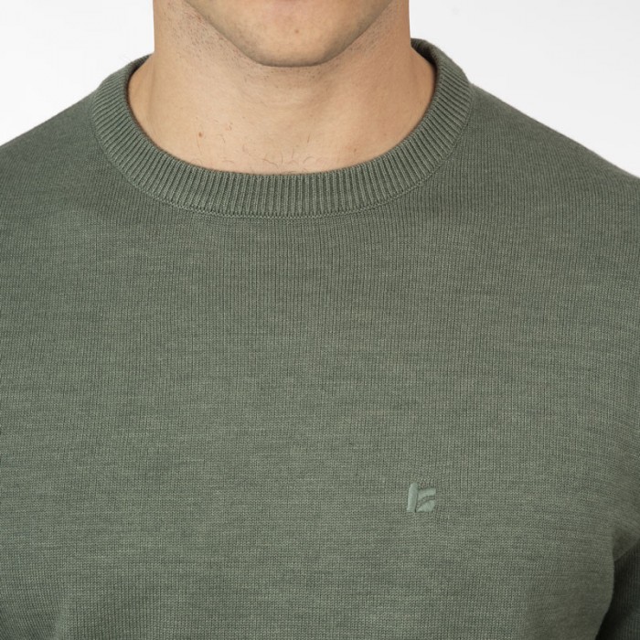 Πλεκτό Rebase 252RKNIT-8030 Moss Green Πλεκτά