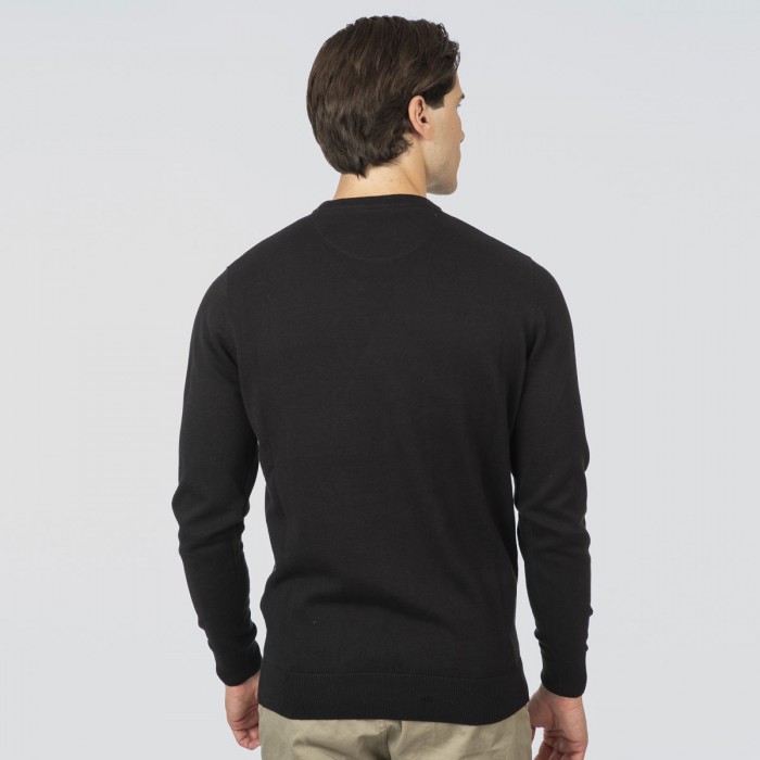 Πλεκτό Rebase 252RKNIT-8030 Black Πλεκτά