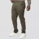 Παντελόνι Chinos Rebase 252-RCP-4048 Dark Khaki Παντελόνια
