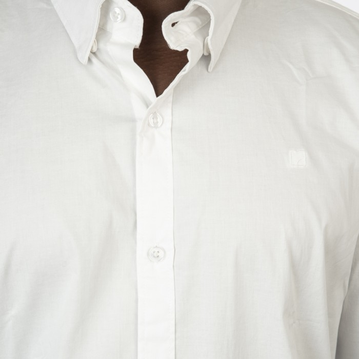 Πουκάμισο Rebase 252-RFS-5100 White Μακρυμάνικα Πουκάμισα