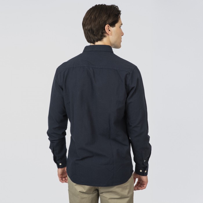 Πουκάμισο Rebase 252-RGS-5096 Navy Πουκάμισα