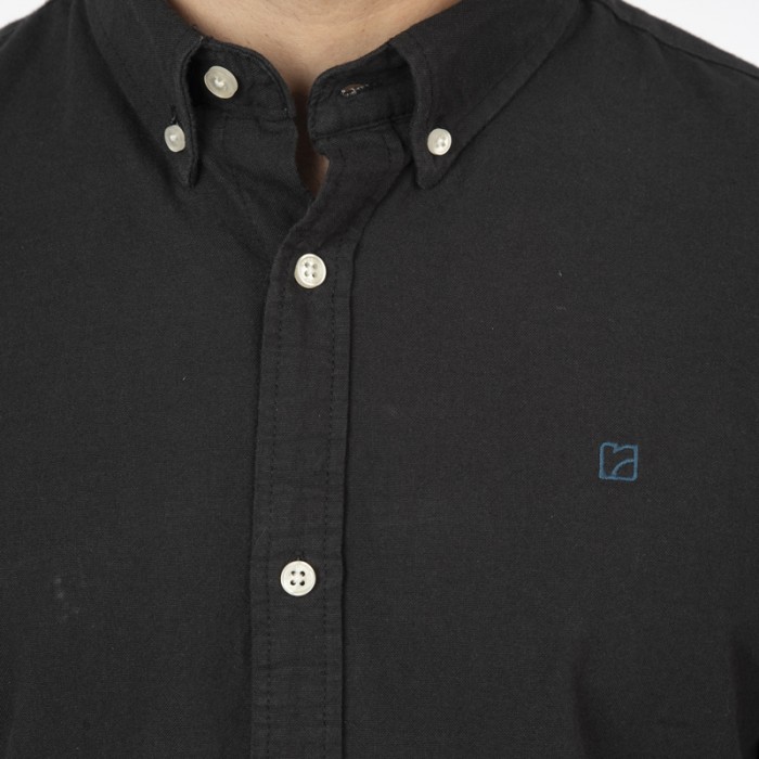 Πουκάμισο Rebase 252-RGS-5096 Black Πουκάμισα