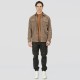 Πουκάμισο Κοτλέ Overshirt Rebase 252-RGS-5097 Beige Ζακέτες