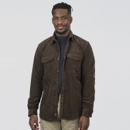 Πουκάμισο Κοτλέ Overshirt Rebase 252-RGS-5097 Grey