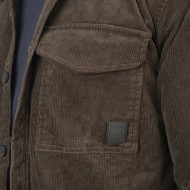 Πουκάμισο Κοτλέ Overshirt Rebase 252-RGS-5097 Grey