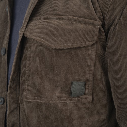 Πουκάμισο Κοτλέ Overshirt Rebase 252-RGS-5097 Grey Πουκάμισο Κοτλέ Overshirt Rebase 252-RGS-5097 Grey