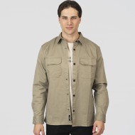 Πουκάμισο Over Rebace 252-GRS-5099 Agate Beige