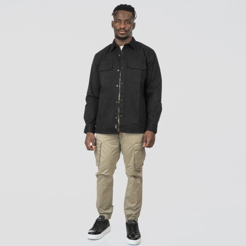 Πουκάμισο Over Rebace 252-GRS-5099 Black