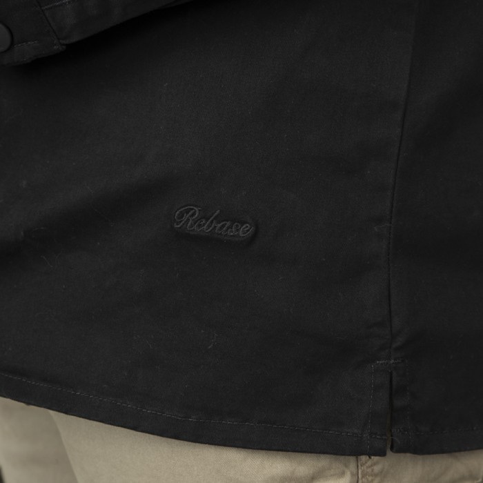 Πουκάμισο Over Rebace 252-GRS-5099 Black Μακρυμάνικα Πουκάμισα