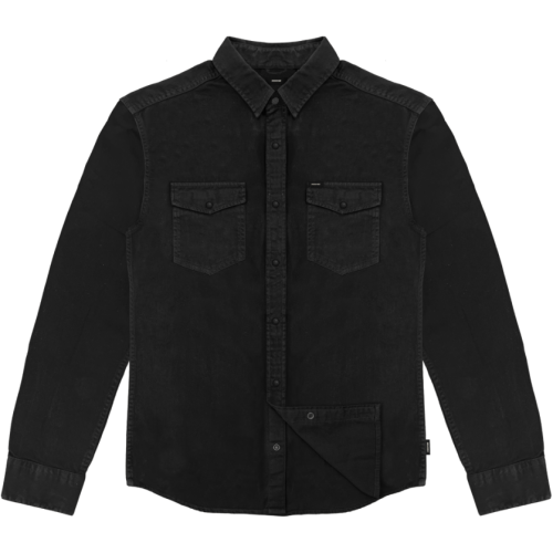 Πουκάμισο Jean Rebase 252RGS-5109 Off Black Denim 