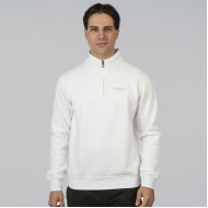 Φούτερ Half Zip Rebase 252-RTOP-1050 Off White