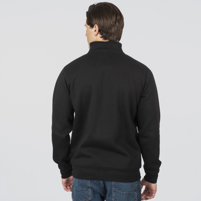 Φούτερ Half Zip Rebase 252-RTOP-1050 Black Φούτερ