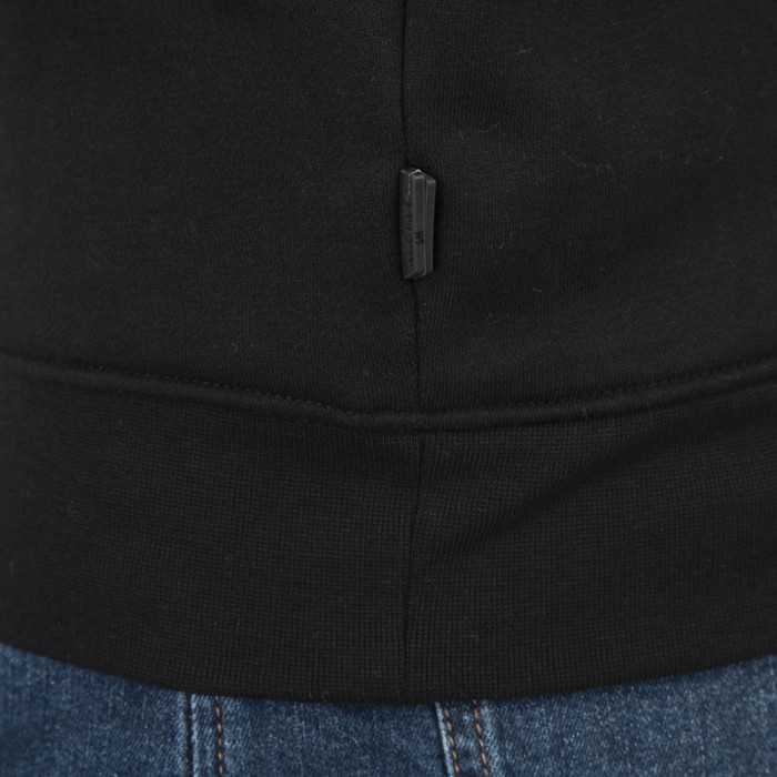 Φούτερ Half Zip Rebase 252-RTOP-1050 Black Φούτερ