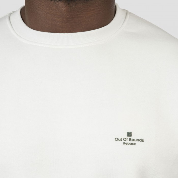 Φούτερ Rebase 252-RTOP-1051 Off White Φούτερ