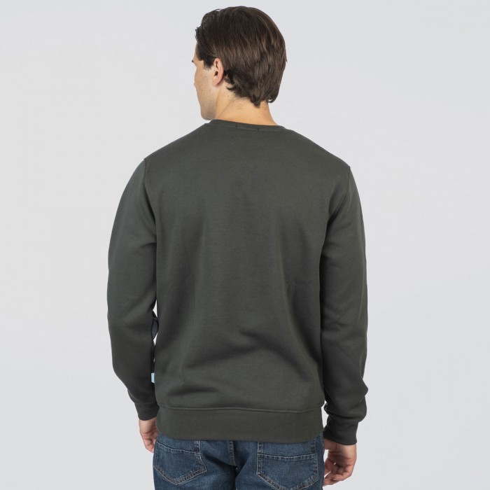 Φούτερ Rebase 252-RTOP-1051 Forest Green Φούτερ