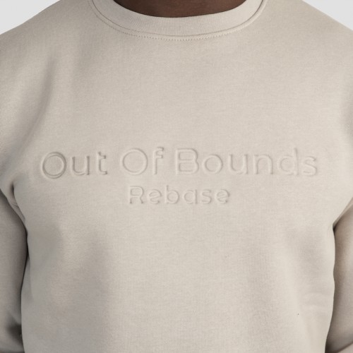 Φούτερ Rebase 252-RTOP-1053 Ice Grey Φούτερ Rebase 252-RTOP-1053 Ice Grey