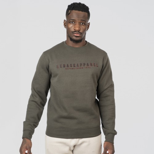 Φούτερ Rebase 252-RTOP-1055 Khaki Φούτερ Rebase 252-RTOP-1055 Khaki