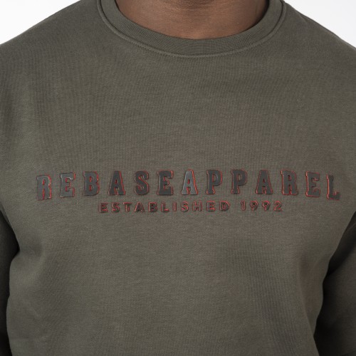 Φούτερ Rebase 252-RTOP-1055 Khaki Φούτερ Rebase 252-RTOP-1055 Khaki