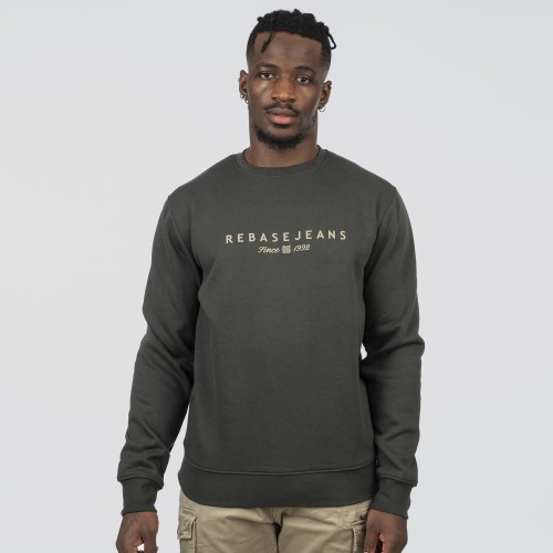 Φούτερ Rebase 252-RTOP-1066 Forest Green Φούτερ Rebase 252-RTOP-1066 Forest Green