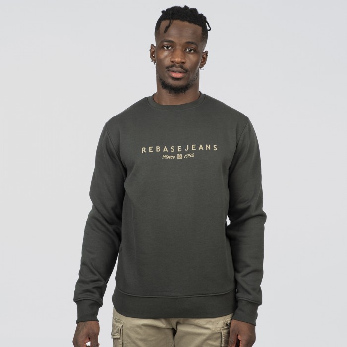 Φούτερ Rebase 252-RTOP-1066 Forest Green Φούτερ