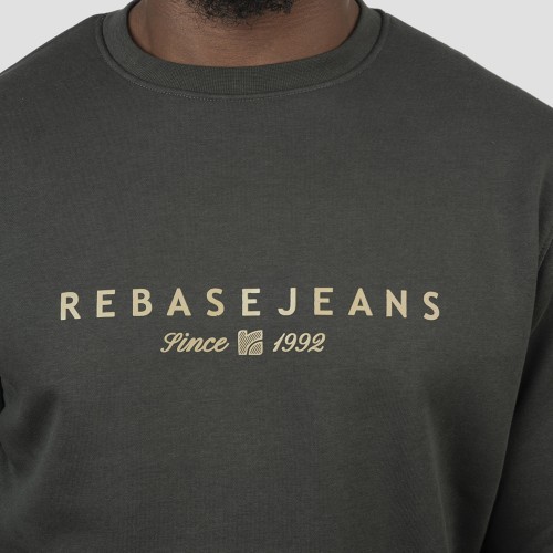 Φούτερ Rebase 252-RTOP-1066 Forest Green Φούτερ Rebase 252-RTOP-1066 Forest Green