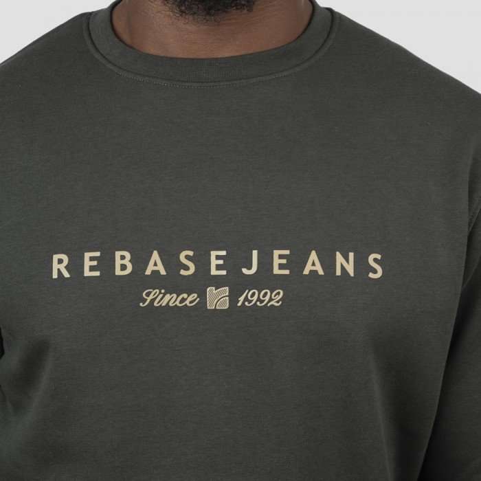 Φούτερ Rebase 252-RTOP-1066 Forest Green Φούτερ