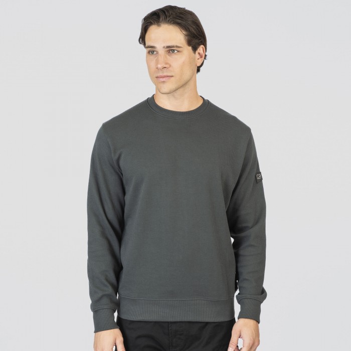 Μπλούζα Μακρύ Μανίκι Rebase 252-RTOP-1067 Hunter Green Μακρυμάνικες