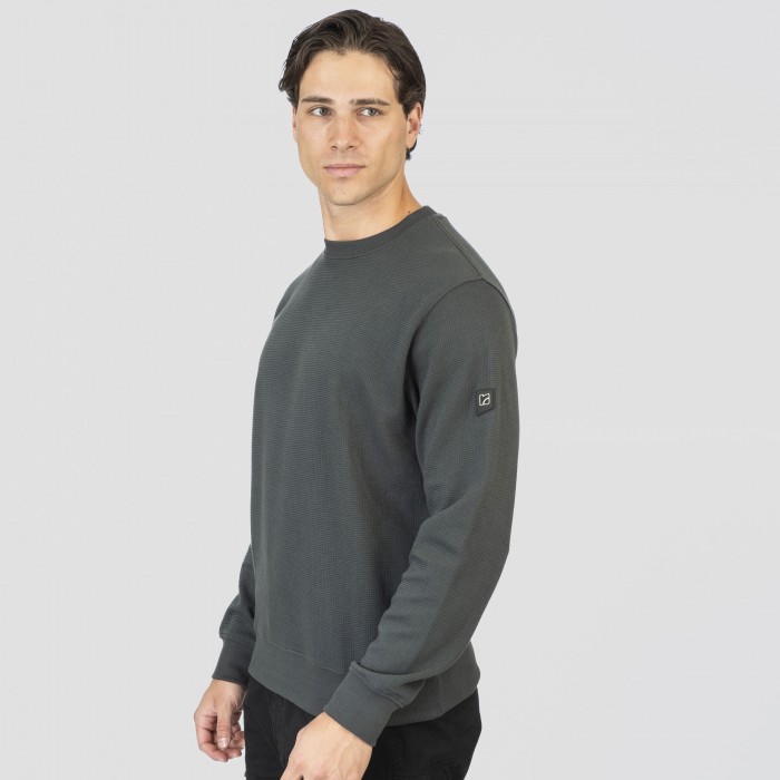 Μπλούζα Μακρύ Μανίκι Rebase 252-RTOP-1067 Hunter Green Μακρυμάνικες