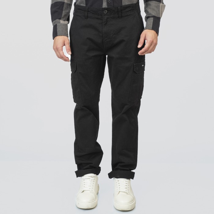 Παντελόνι Cargo Rebase 252-RCCP-4049 Black Cargo Pants