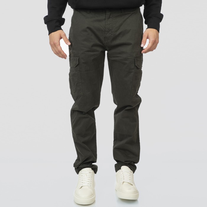 Παντελόνι Cargo Rebase 252-RCCP-4049 Forest Green Cargo Pants