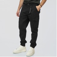 Παντελόνι Cargo Jogger Rebase 252-RCCP-4050 Black