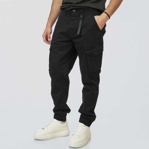 Παντελόνι Cargo Jogger Rebase 252-RCCP-4050 Black