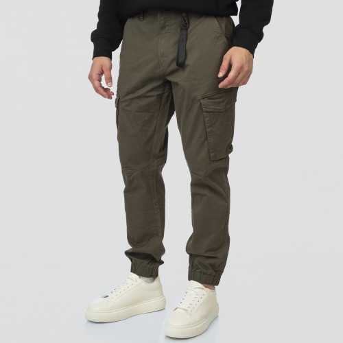 Παντελόνι Cargo Jogger Rebase 252-RCCP-4050 Dark Khaki