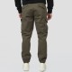 Παντελόνι Cargo Jogger Rebase 252-RCCP-4050 Dark Khaki Cargo Pants