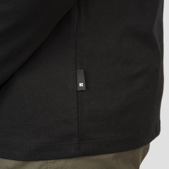 Μπλούζα Μακρύ Μανίκι Rebase 252-RTS-9060 Black Μακρυμάνικες