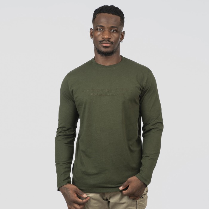 Μπλούζα Μακρύ Μανίκι Rebase 252-RTS-9061 Pine Μακρυμάνικες