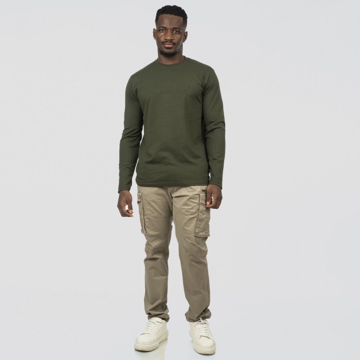 Μπλούζα Μακρύ Μανίκι Rebase 252-RTS-9061 Pine Μακρυμάνικες