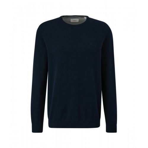 Πουλόβερ s.Oliver Basic 2143173 5978 Blue Πουλόβερ s.Oliver Basic 2143173 5978 Blue