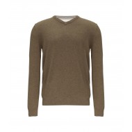 Πουλόβερ s.Oliver Basic V 2143174 86W0 Brown