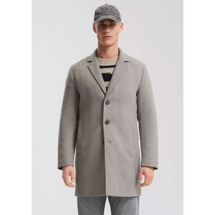 Ημίπαλτο S.Oliver 2169059 84W0 Brown-Grey Χειμερινά  Μπουφάν