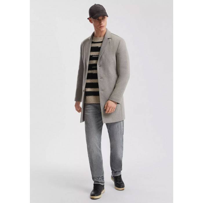 Ημίπαλτο S.Oliver 2169059 84W0 Brown-Grey Χειμερινά  Μπουφάν