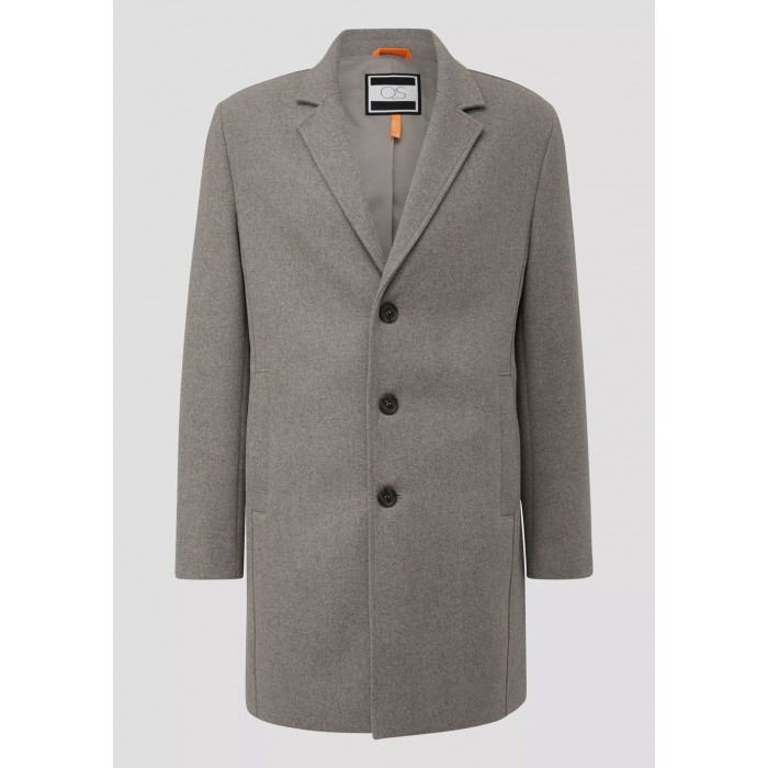 Ημίπαλτο S.Oliver 2169059 84W0 Brown-Grey Χειμερινά  Μπουφάν