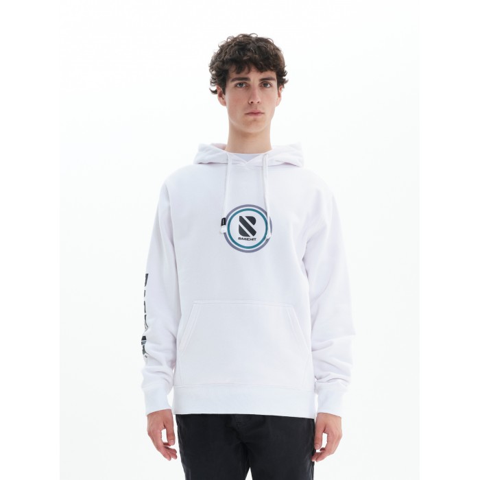 Hoodies Basehit 222.BM20.16 White Φούτερ